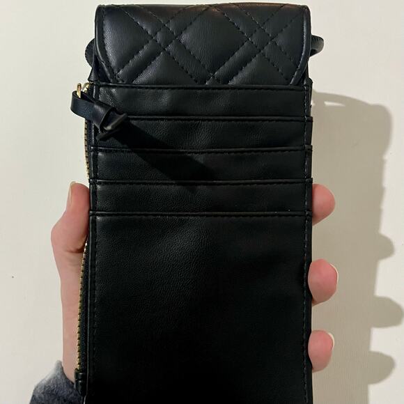 Primark Crossbody Wallet Phone Holder Purse Black Work Travel Chic Classic NWT - Picture 6 of 6